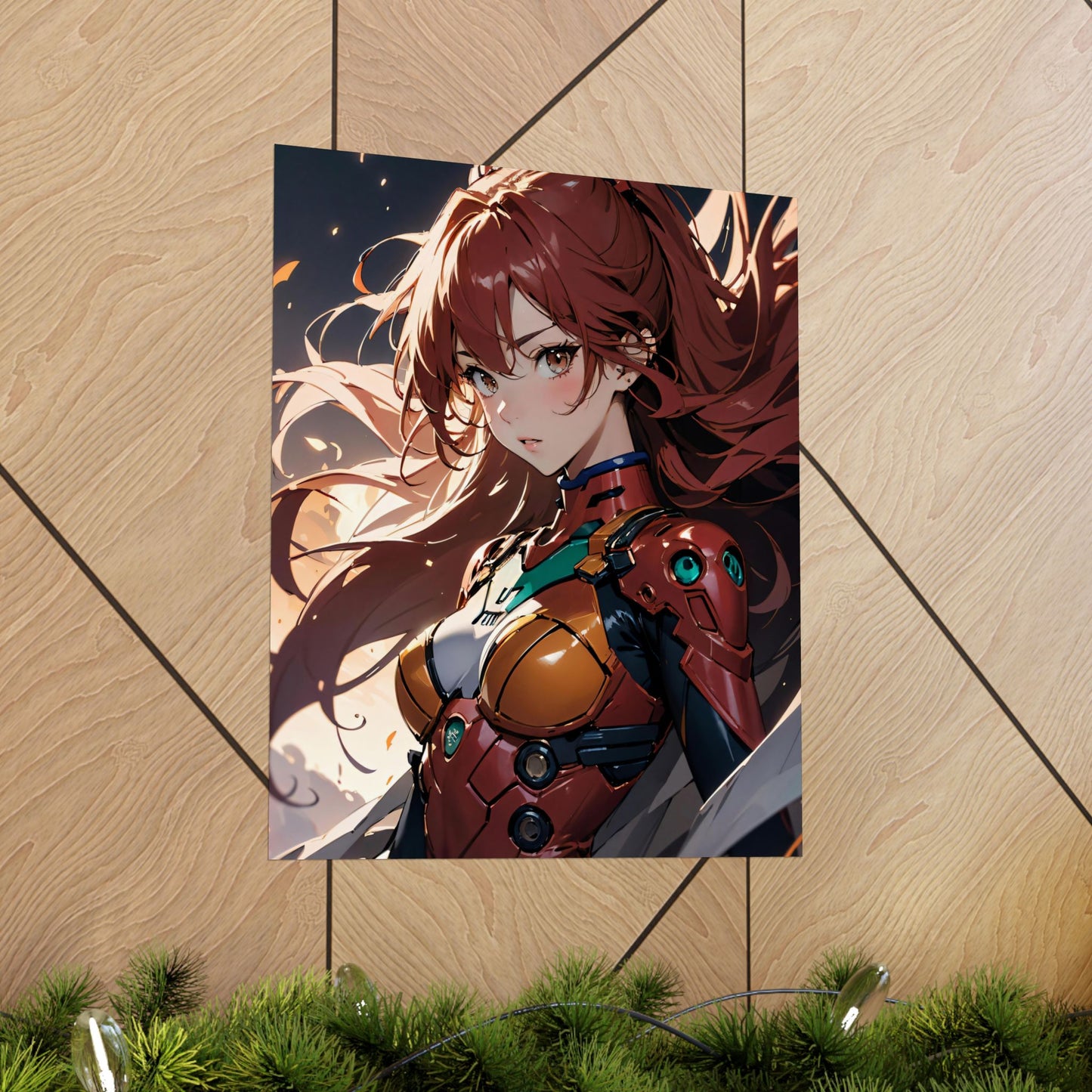 Asuka Soryu 003 Matte Vertical Posters