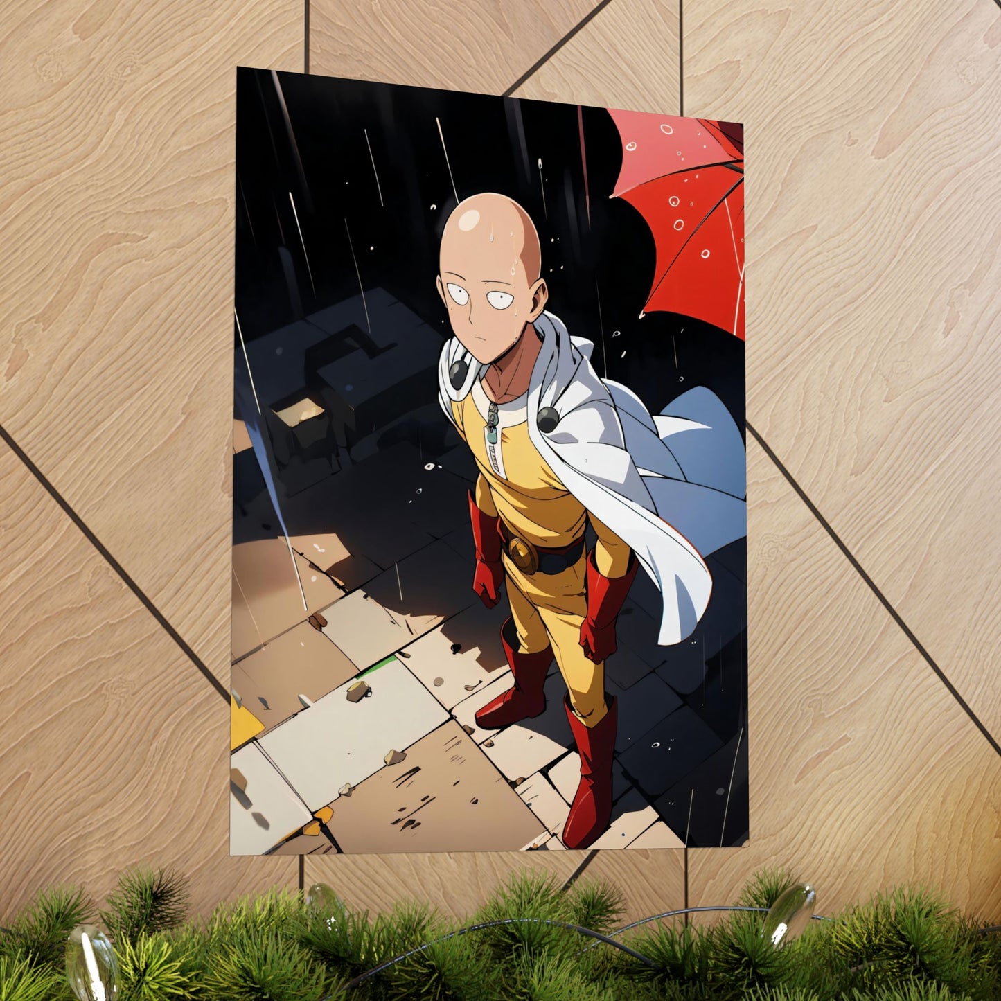 Saitama 001 Matte Vertical Posters