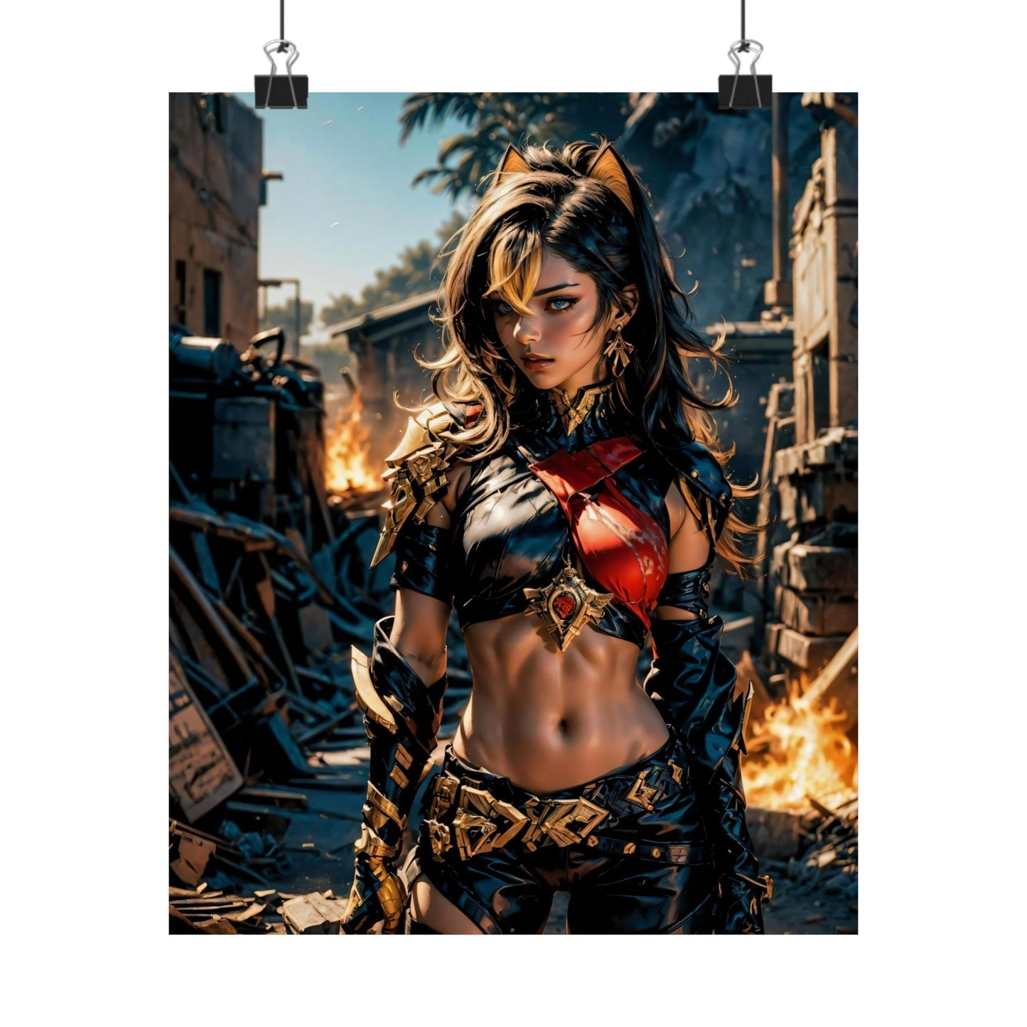 Dehya 002 Matte Vertical Posters