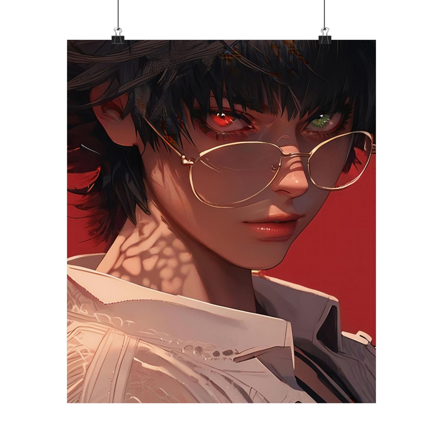 Lady 001 Vertical Posters