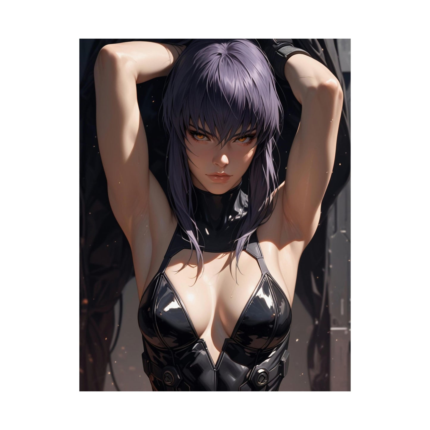 Motoko Kusanagi 003 Vertical Posters