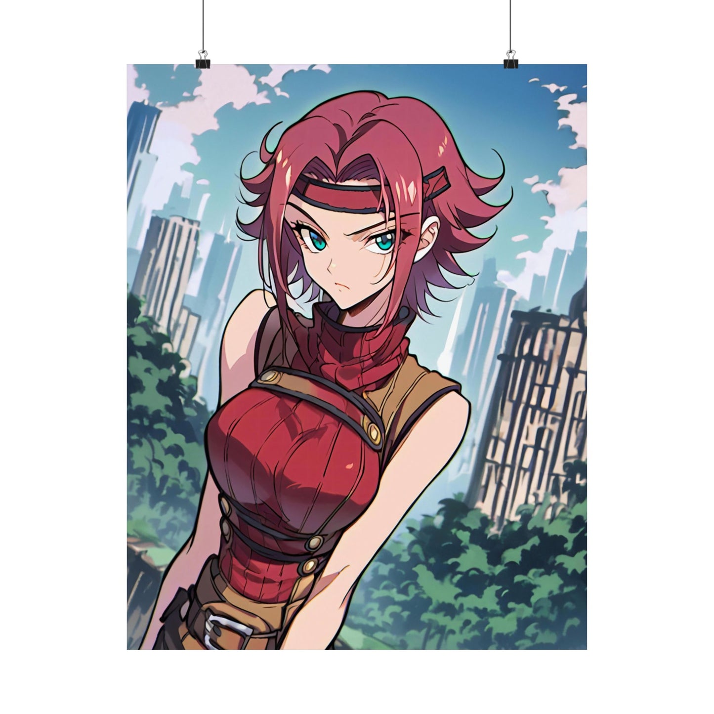 Kallen Kozuki Matte Vertical Posters