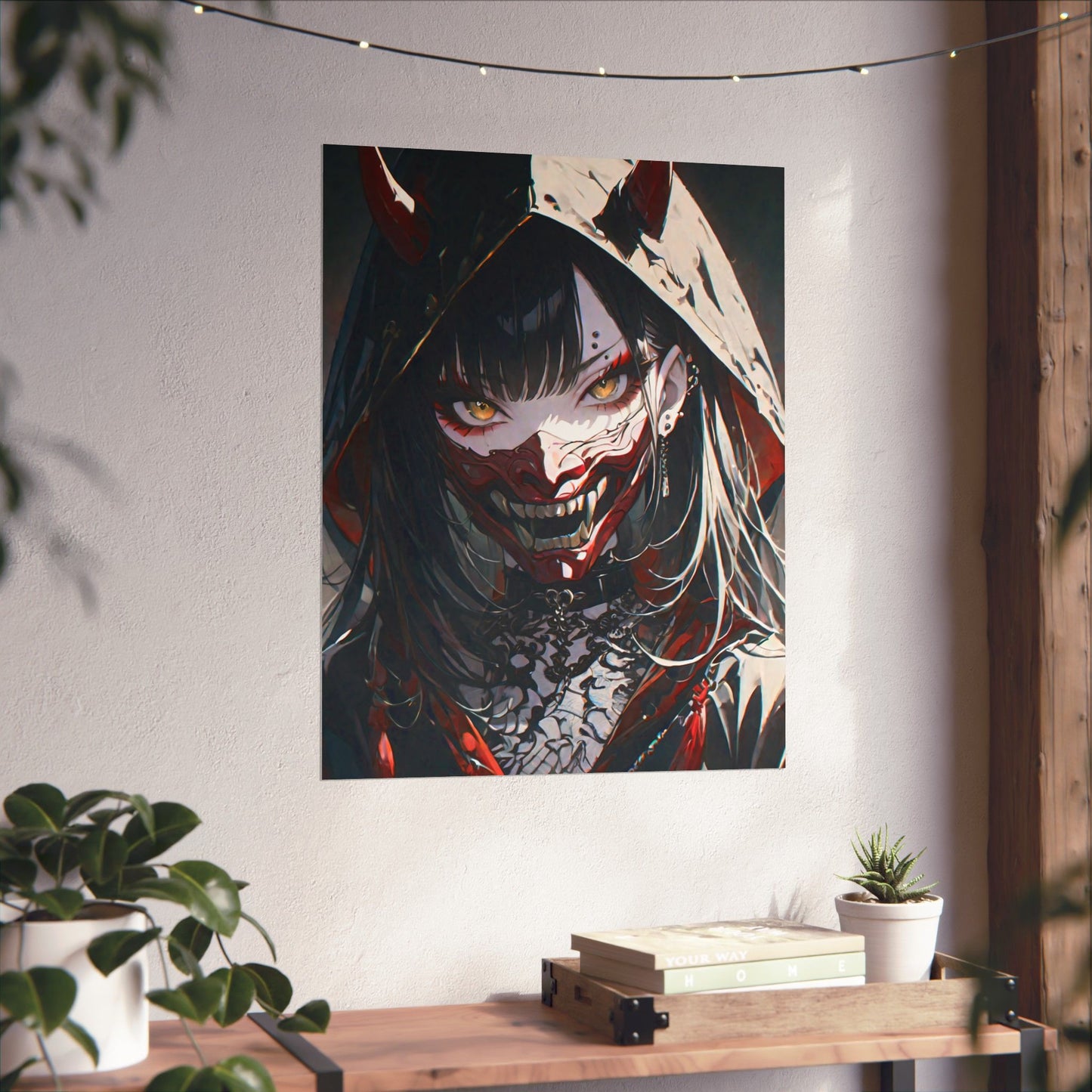 Oni Under Hood Vertical Posters