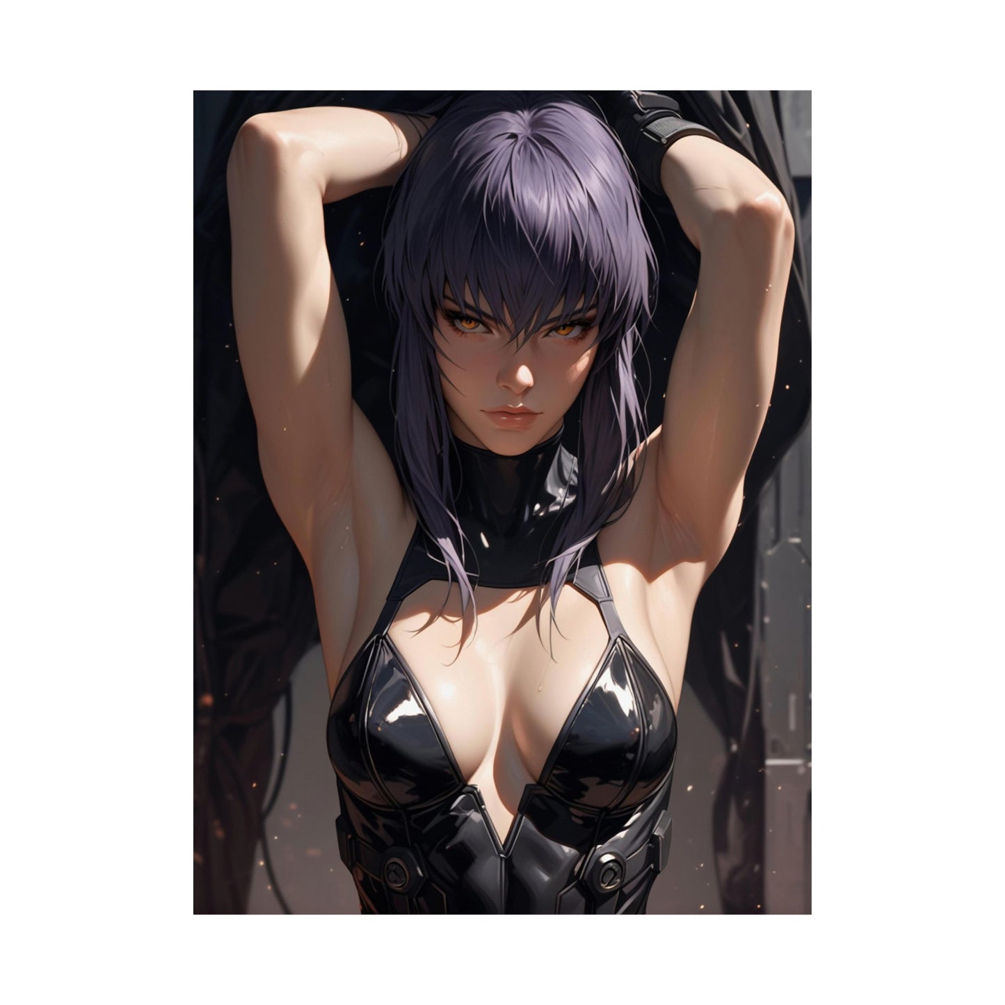 Motoko Kusanagi 003 Vertical Posters