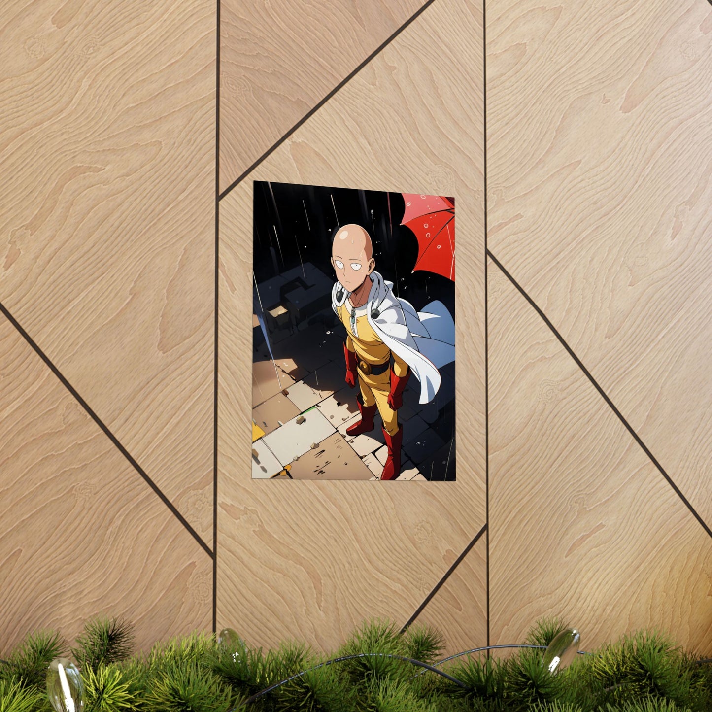 Saitama 001 Matte Vertical Posters