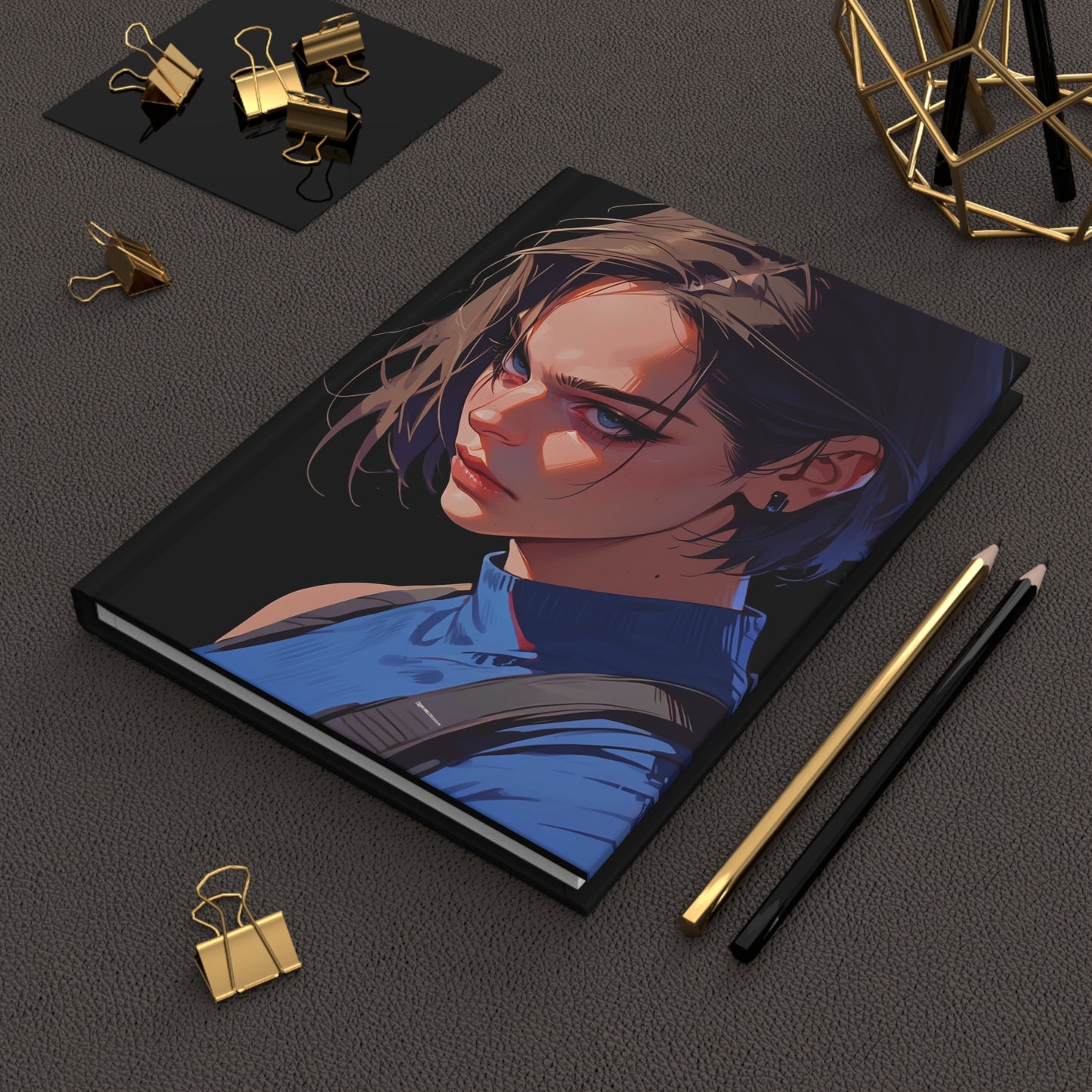 Jill Valentine 003 Hardcover Journal Matte