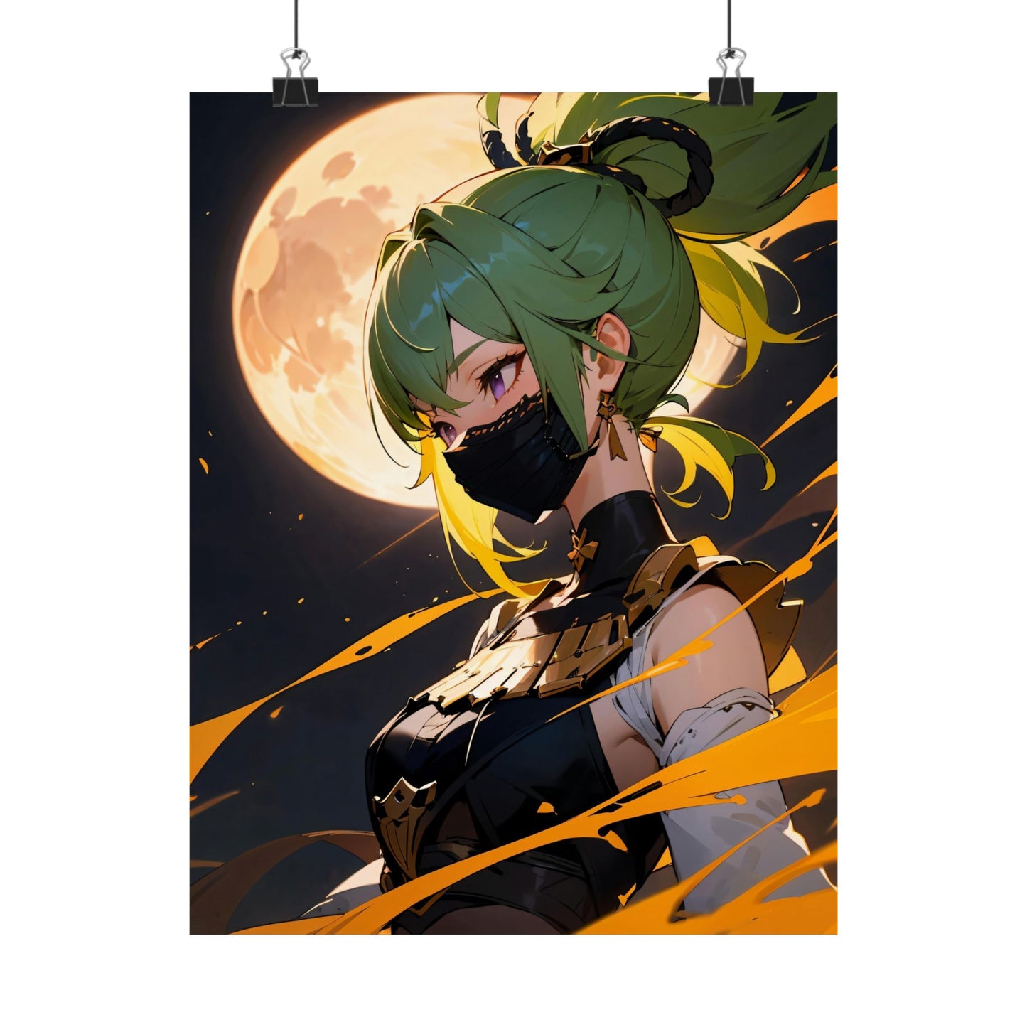 Kuki Shinobu 001 Matte Vertical Posters