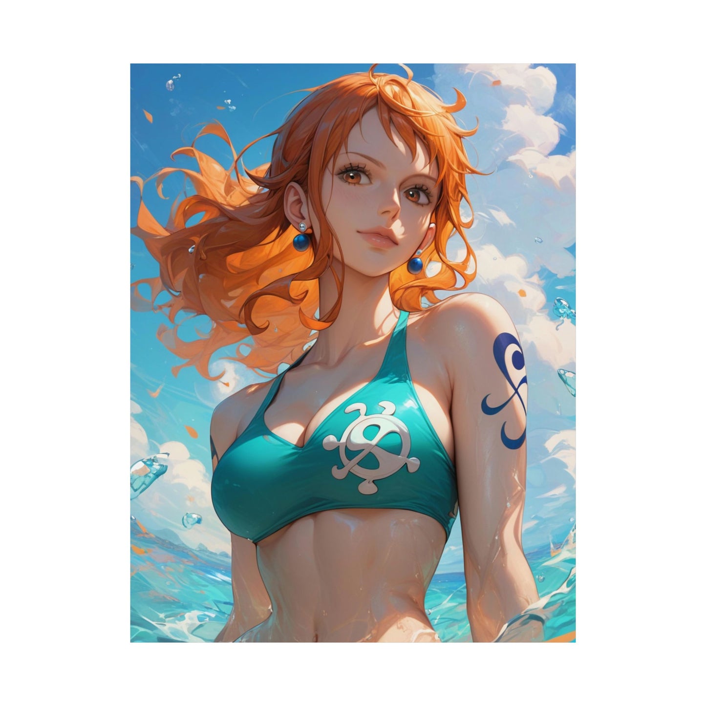 Nami 002 Vertical Posters