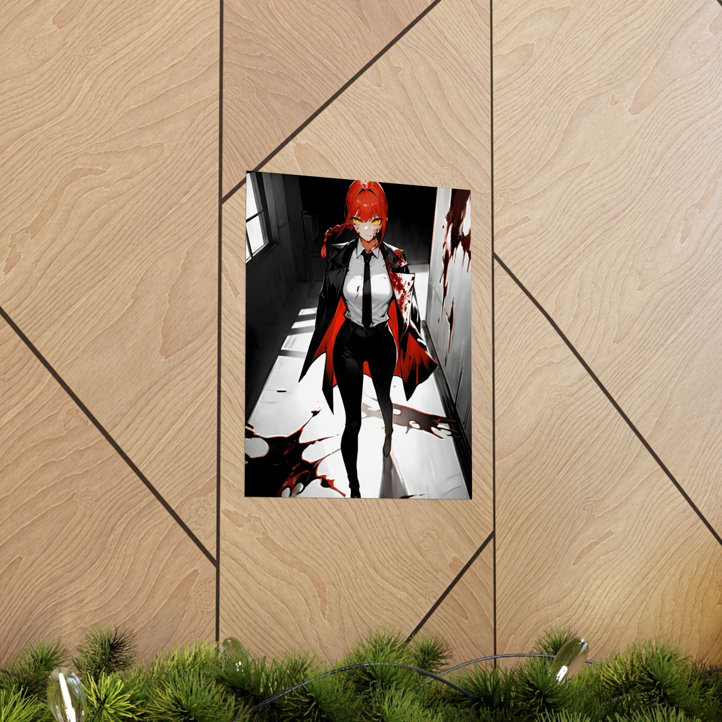 Makima 002 Matte Vertical Posters