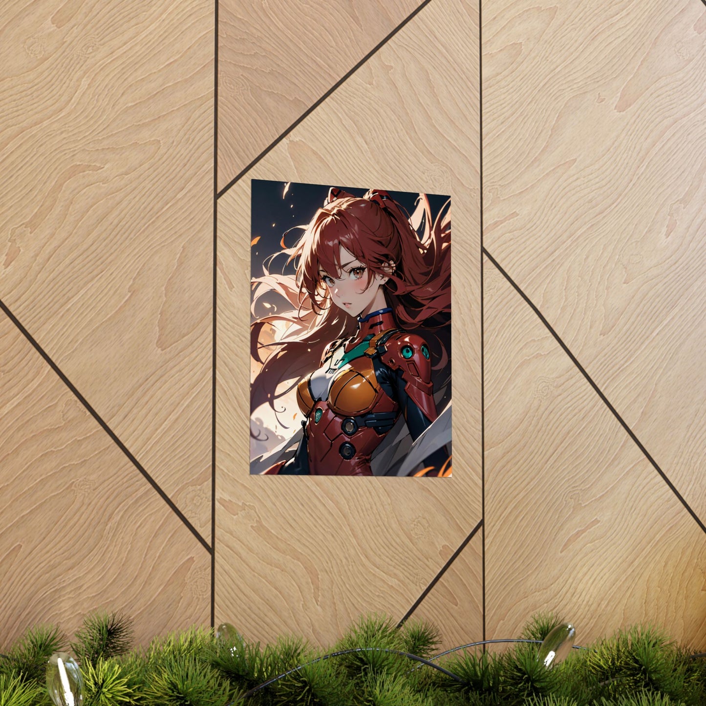 Asuka Soryu 003 Matte Vertical Posters