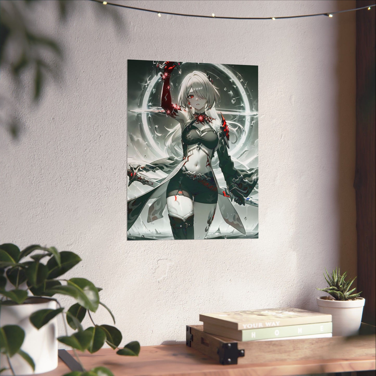 Acheron White 002 Vertical Posters