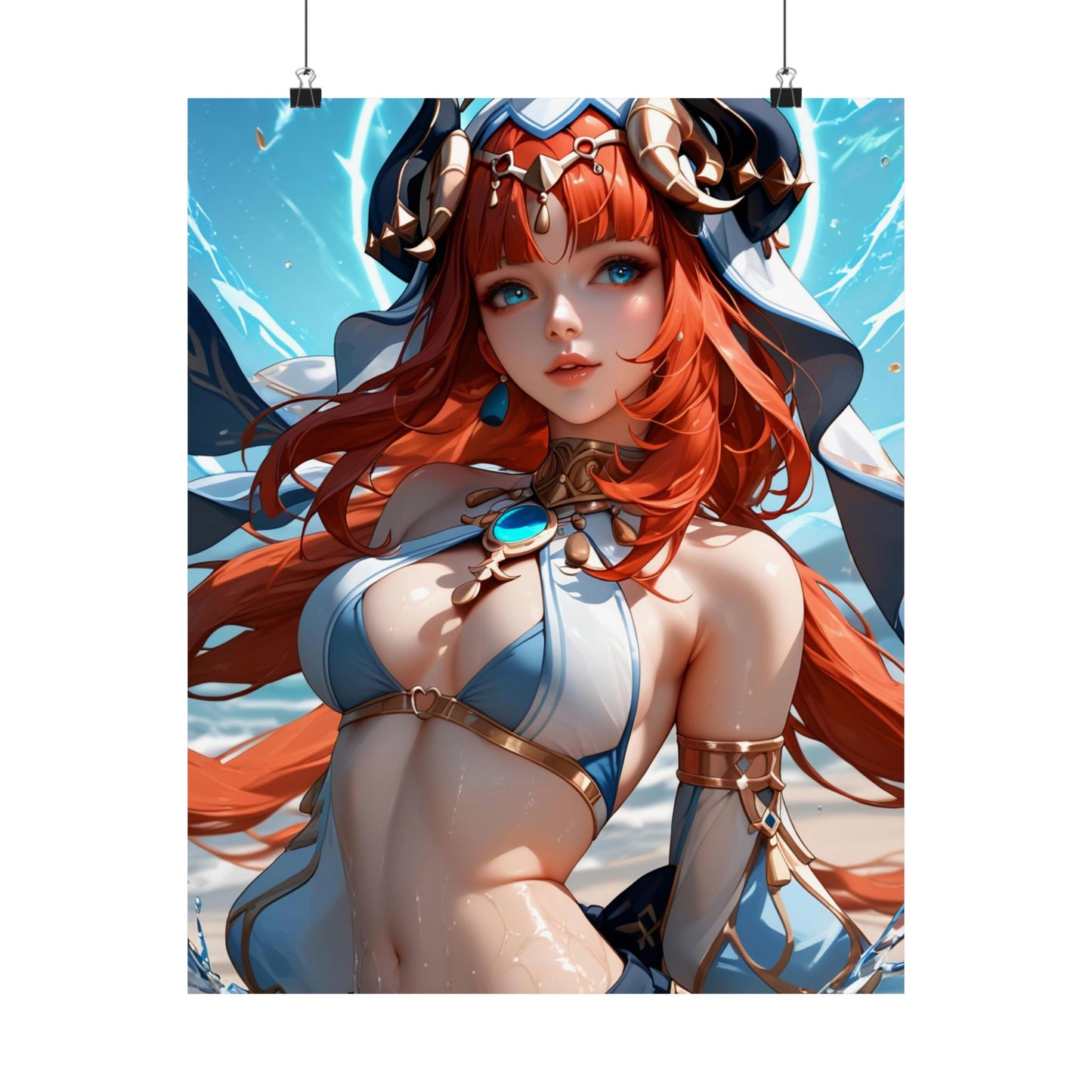 Nilou 004 Vertical Posters