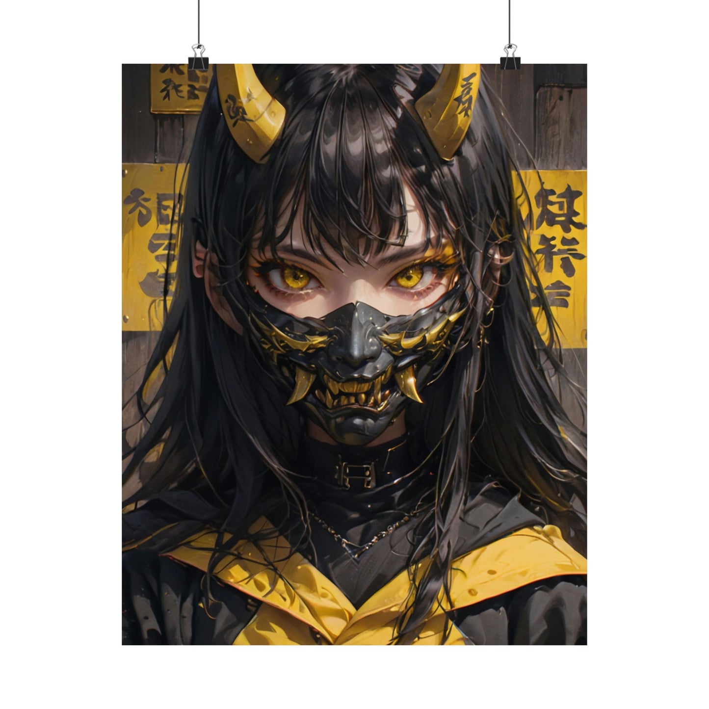 Alluring Oni Vertical Posters