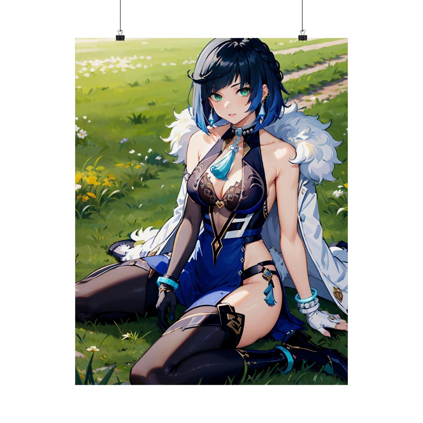 Yelan 002 Matte Vertical Posters