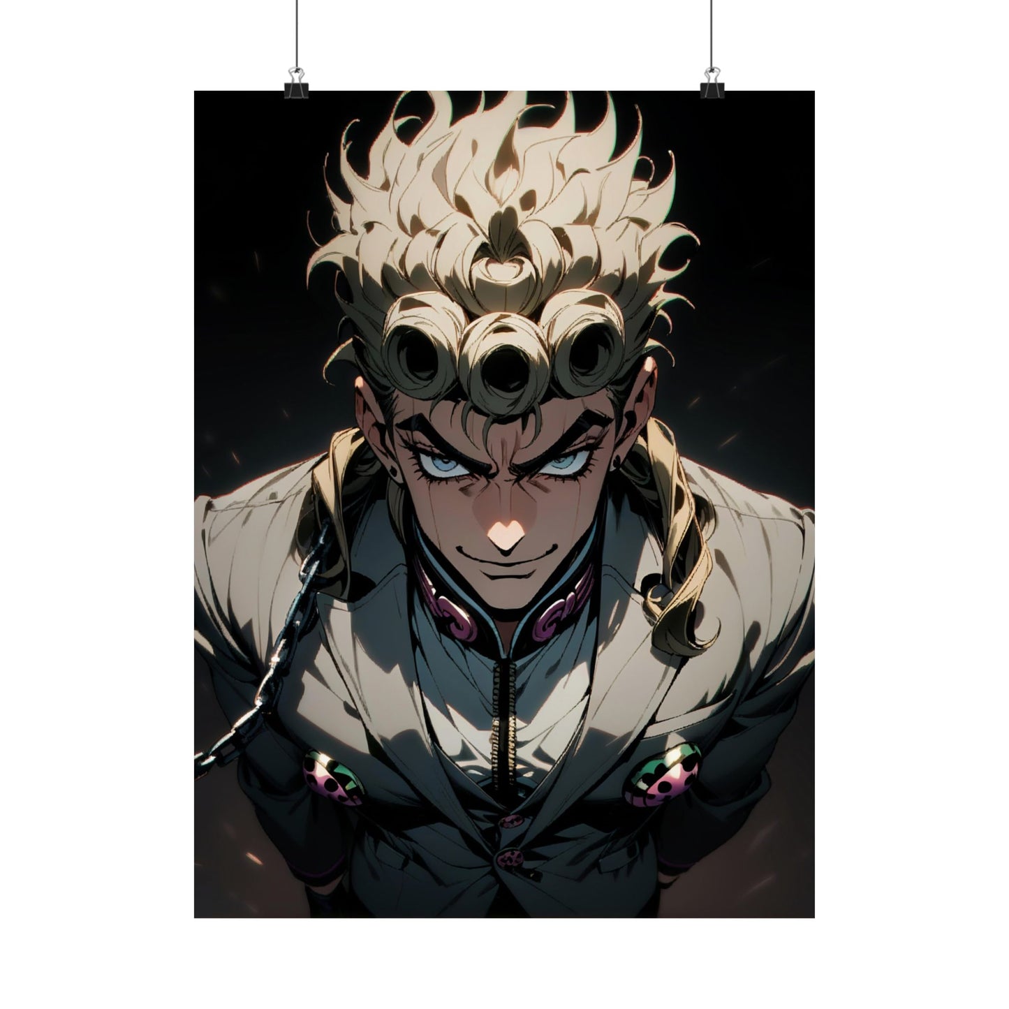 Giorno Giovanna 001 Vertical Posters