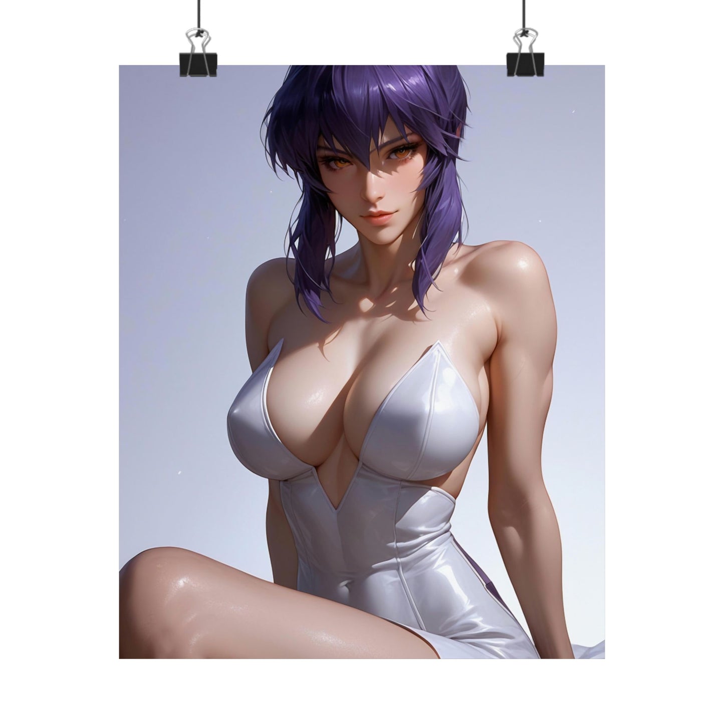 Motoko Kusanagi 002 Vertical Posters