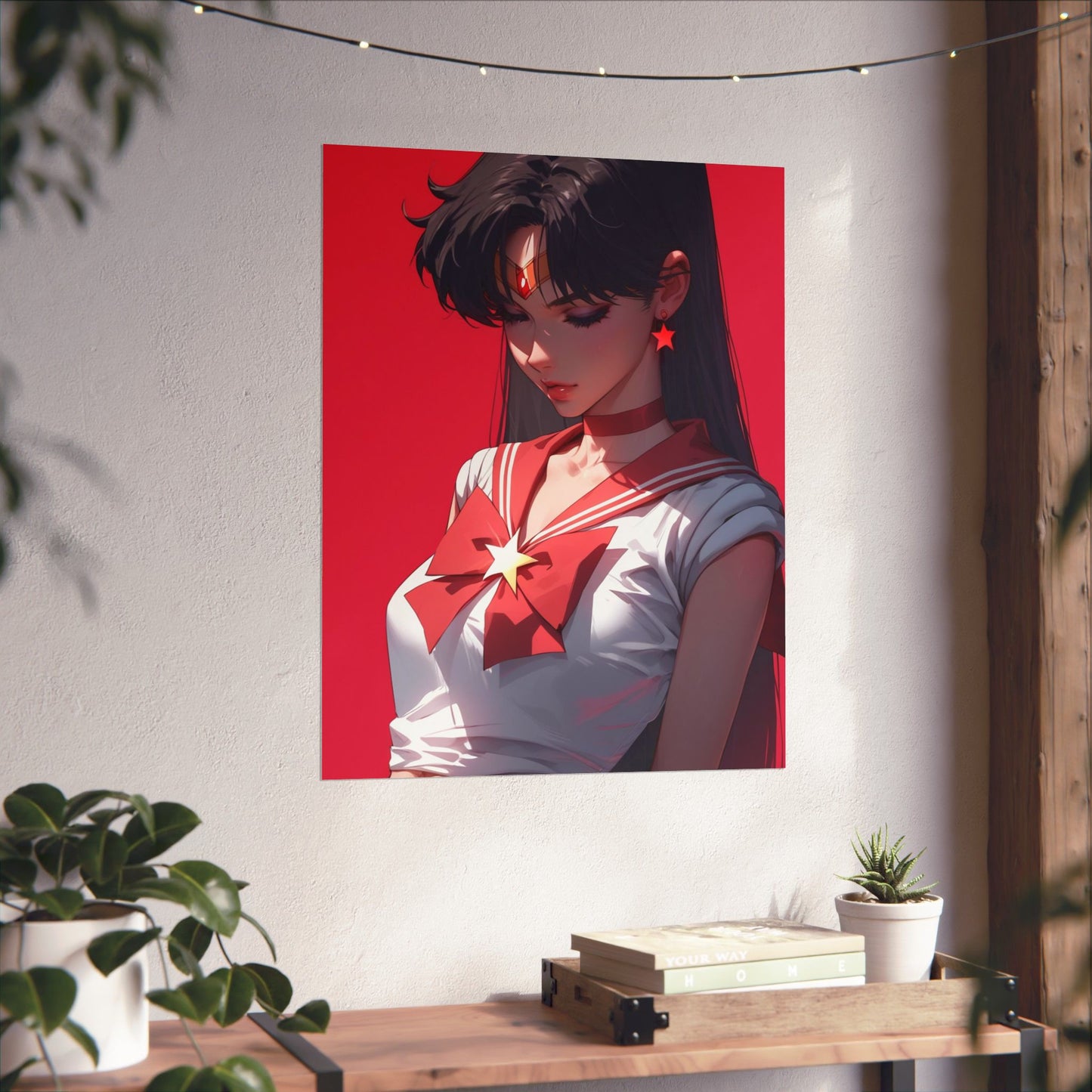 Sailor Mars 004 Vertical Posters