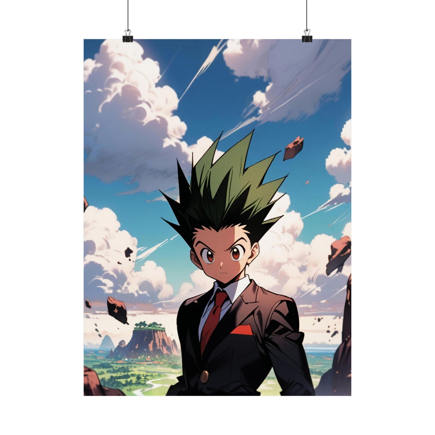 Gon Freecss 001 Vertical Posters