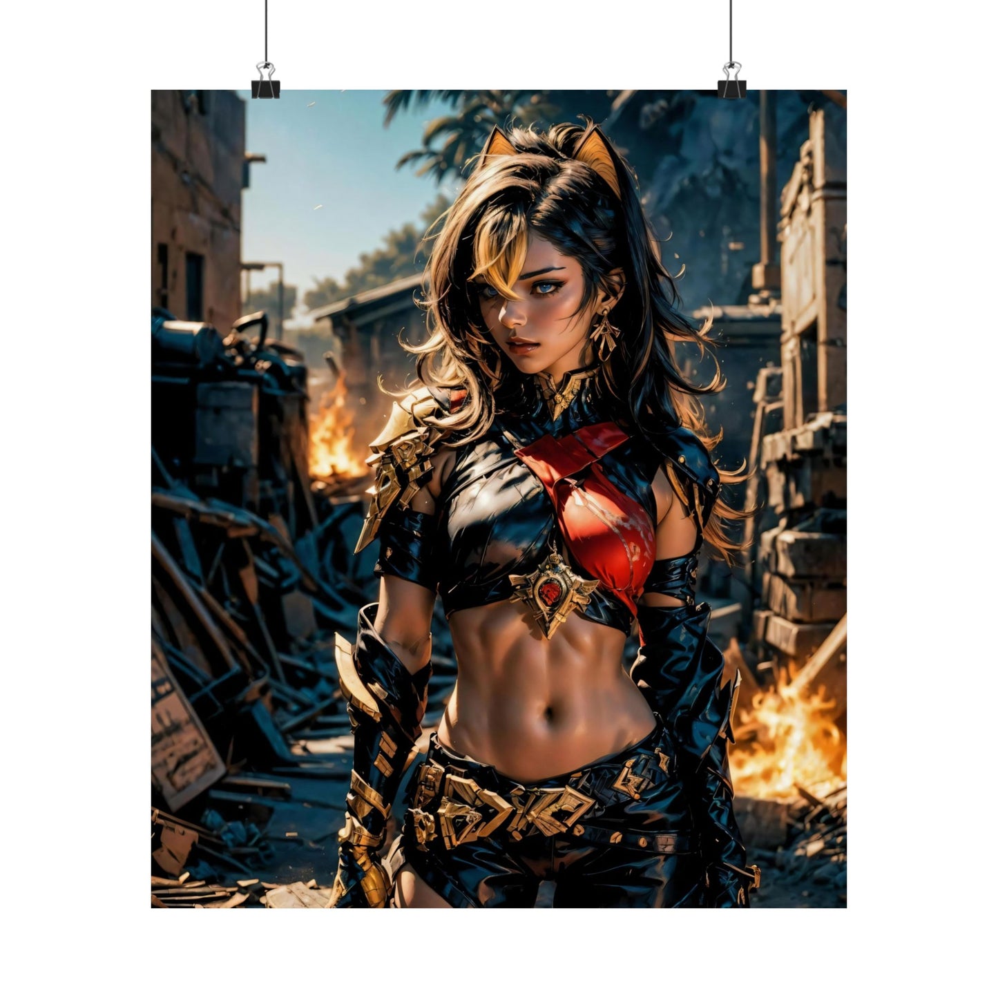 Dehya 002 Matte Vertical Posters
