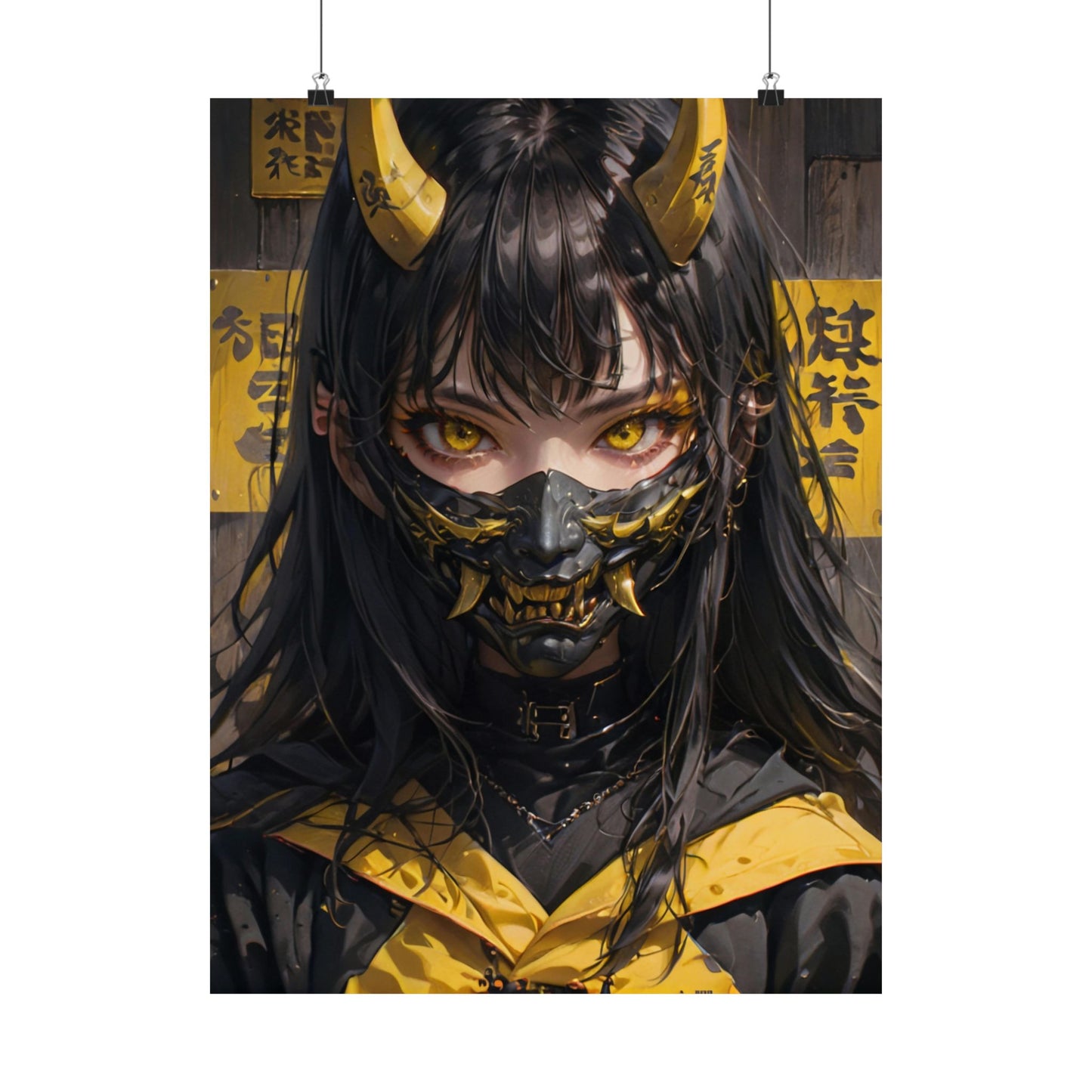 Alluring Oni Vertical Posters