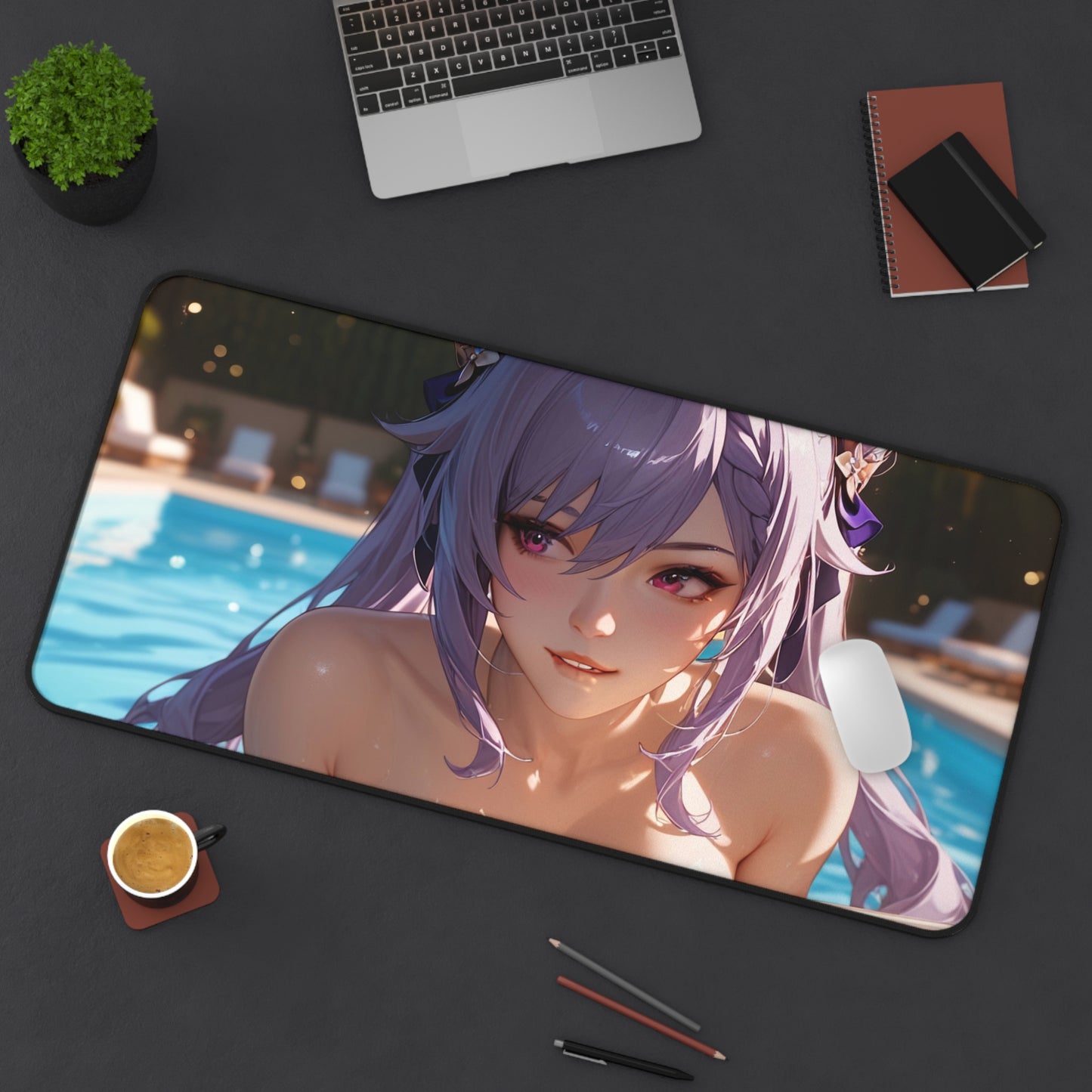 Keqing 001 Desk Mat