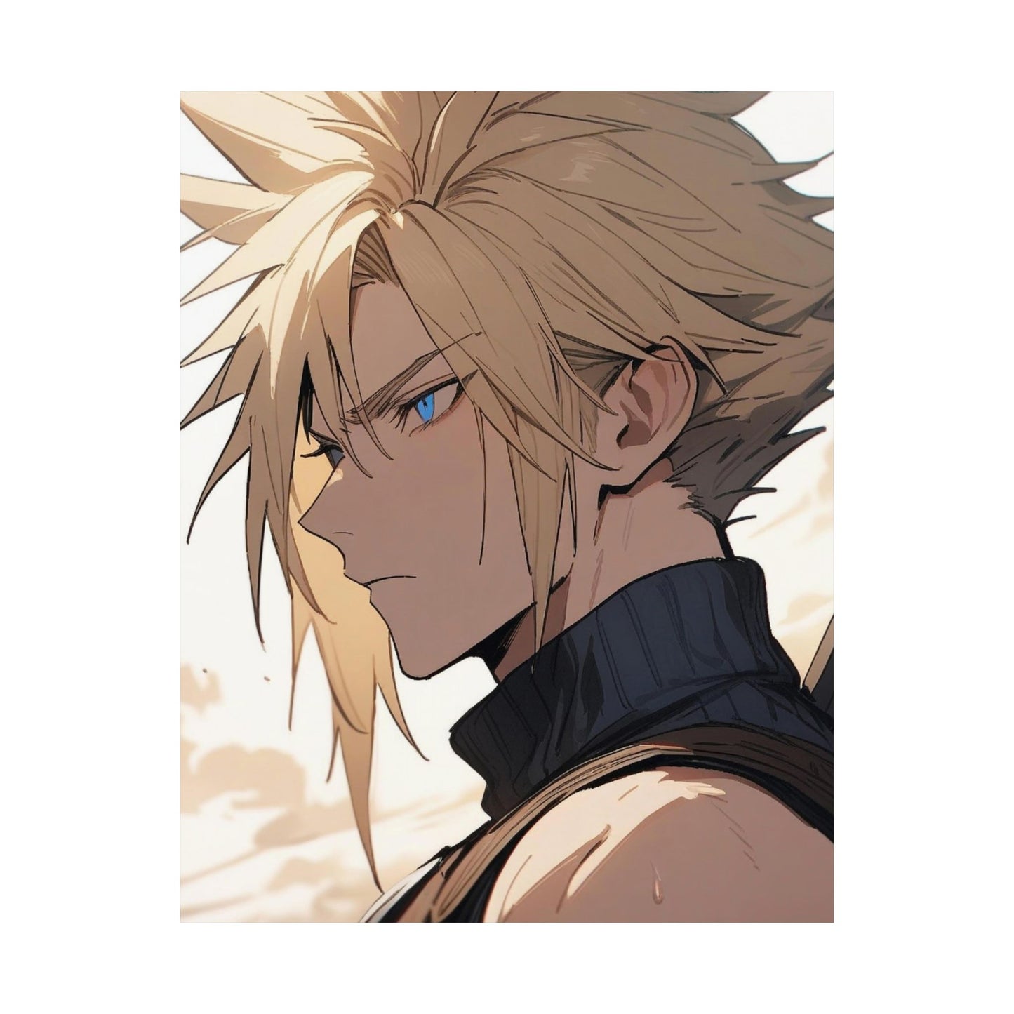 Cloud Strife 001 Vertical Posters