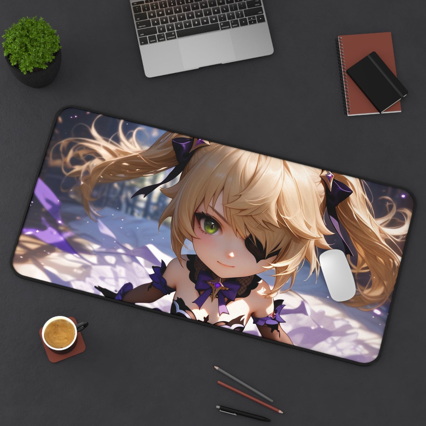 Chibi Fischl Desk Mat