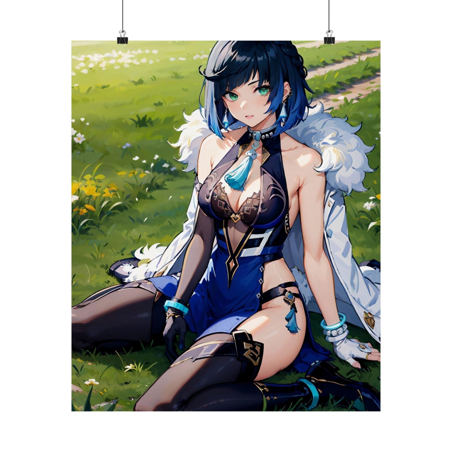 Yelan 002 Matte Vertical Posters