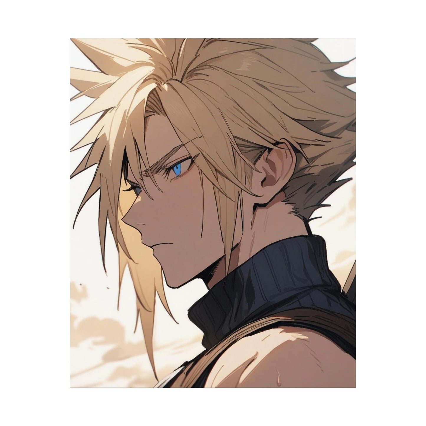 Cloud Strife 001 Vertical Posters