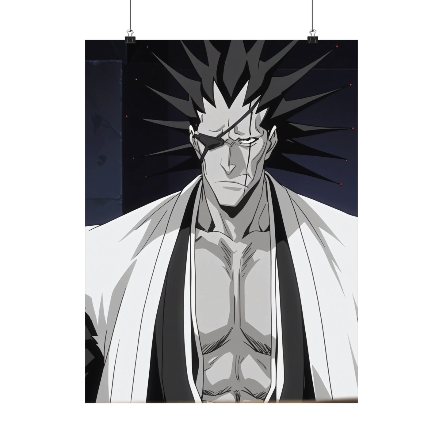 Zaraki Kenpachi 002 Vertical Posters