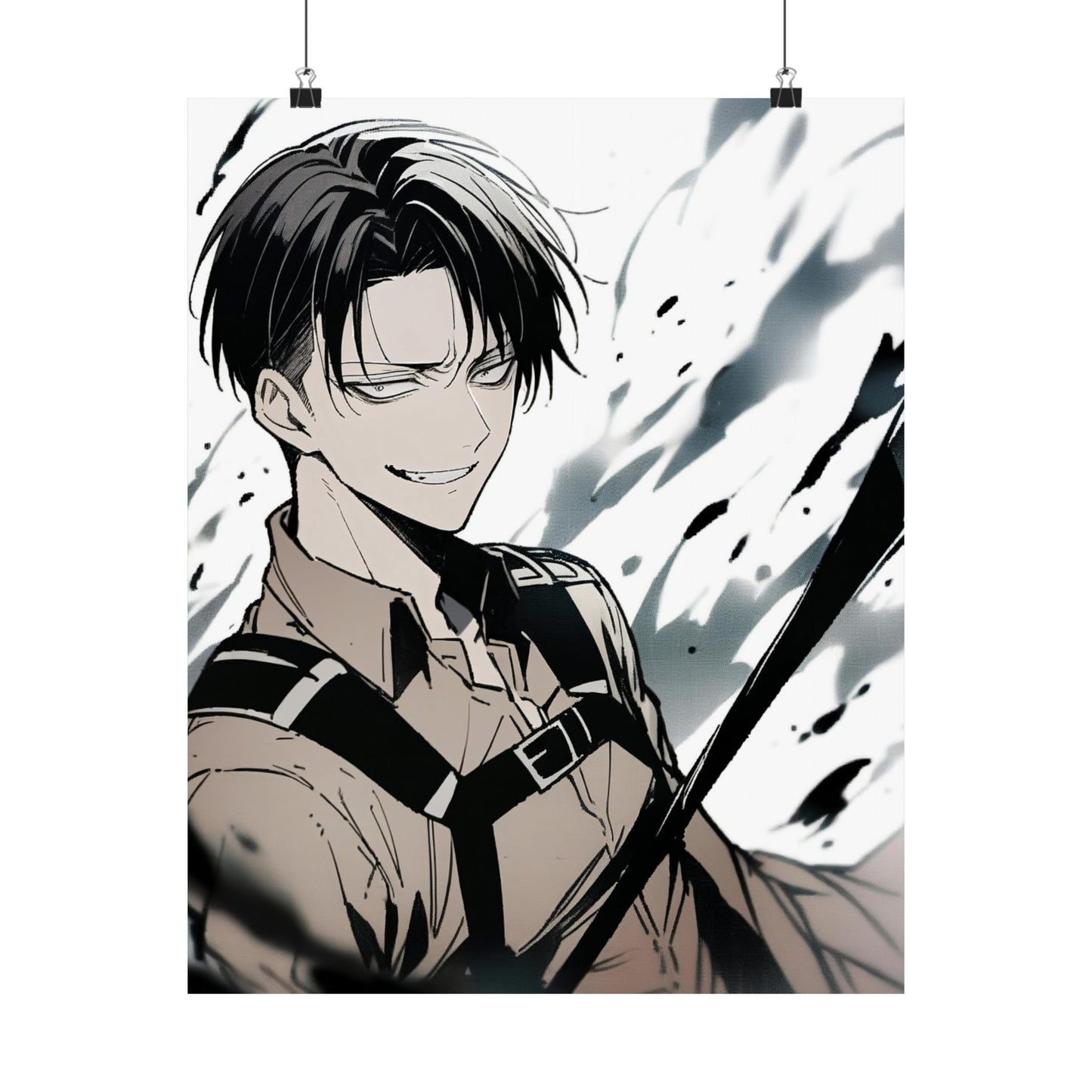 Captain Levi 001 Vertical Posters