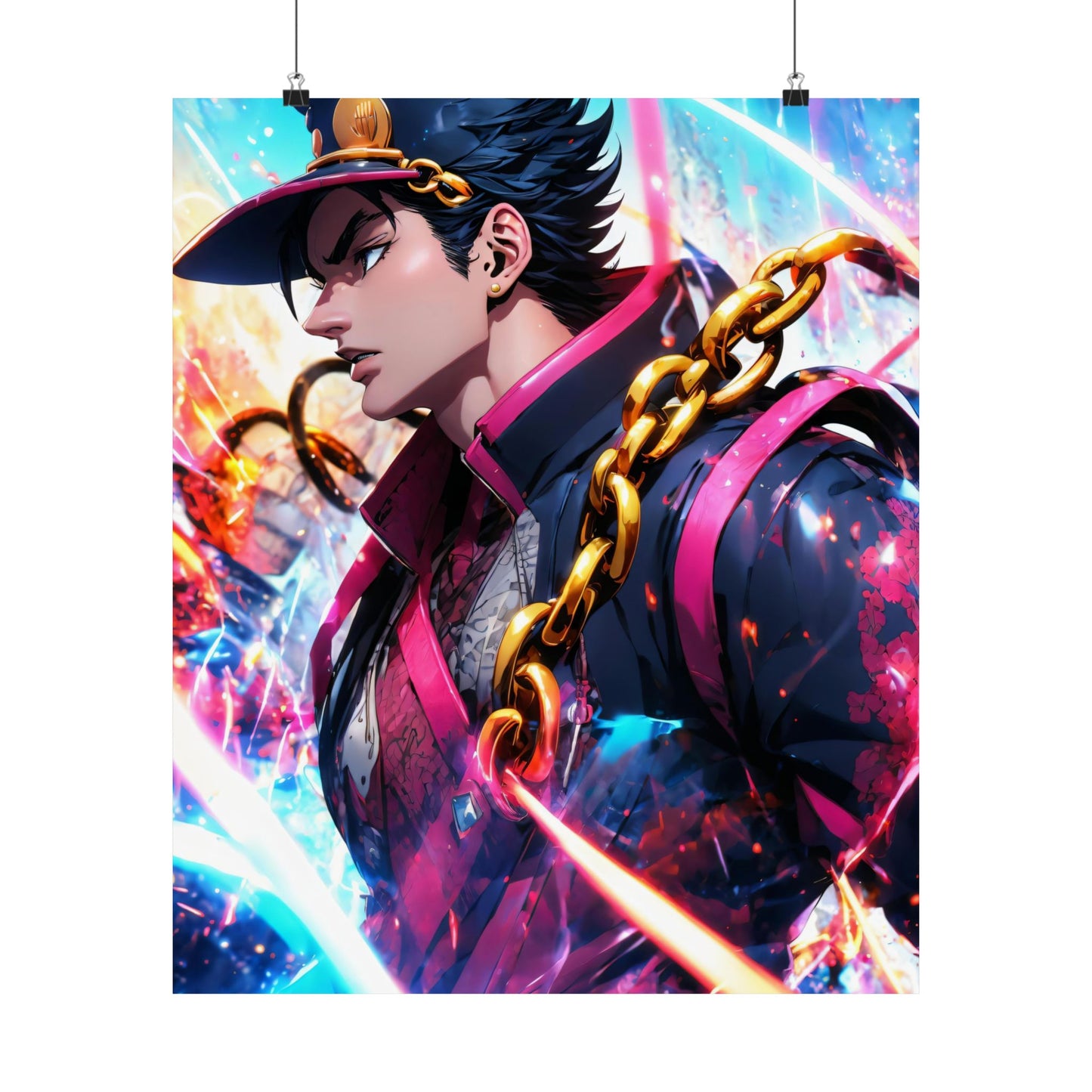 Kujo Jotaro 001 Matte Vertical Posters