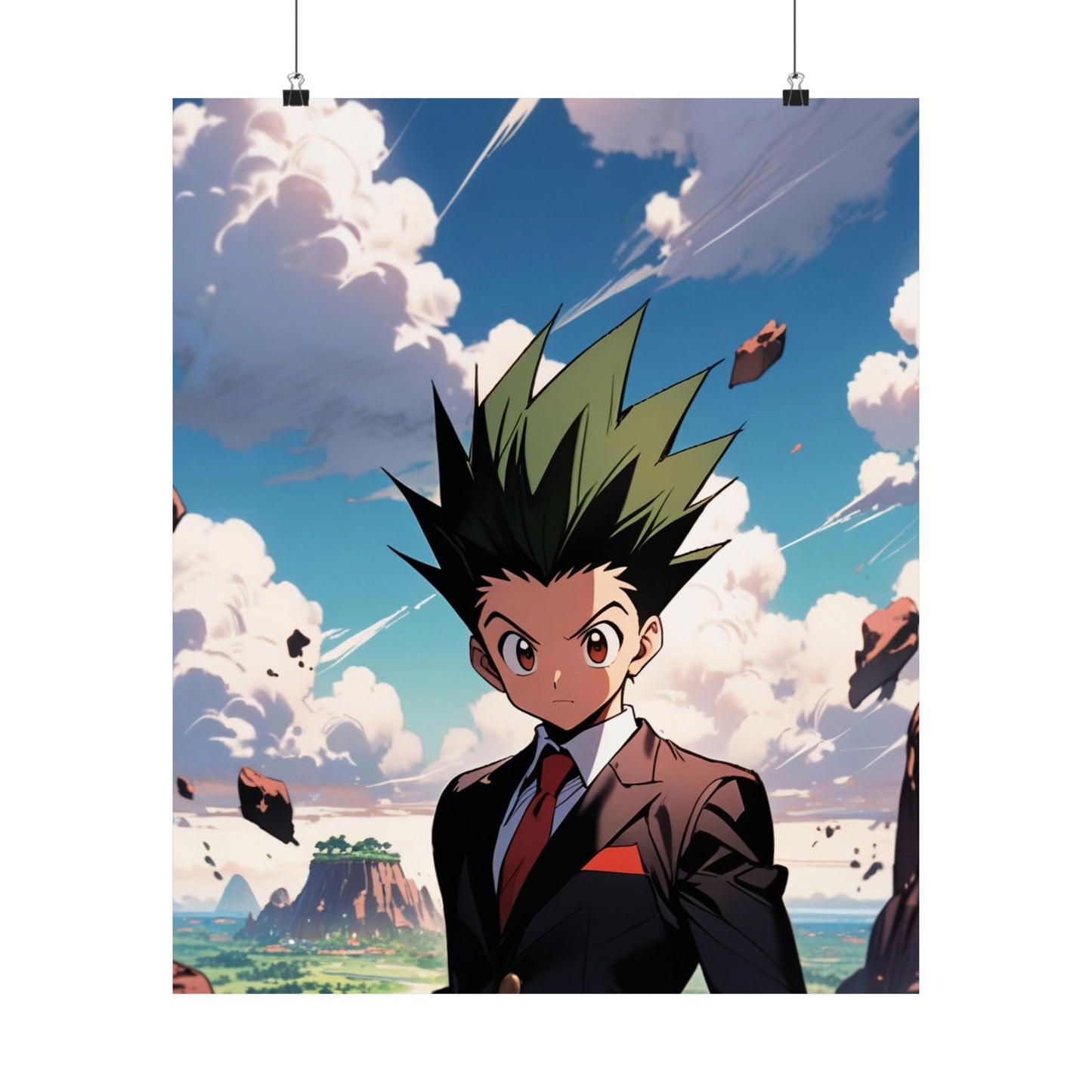 Gon Freecss 001 Vertical Posters