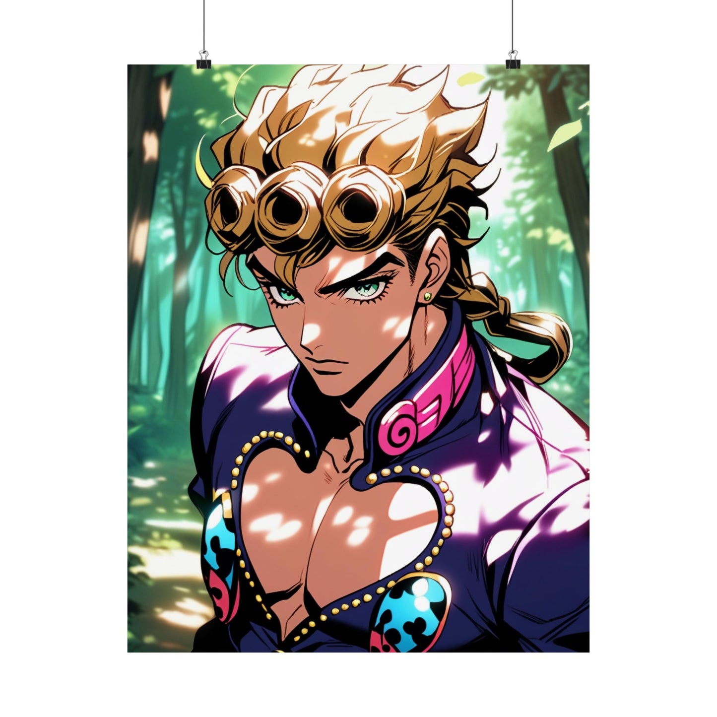 Giorno Giovanna 002 Vertical Posters