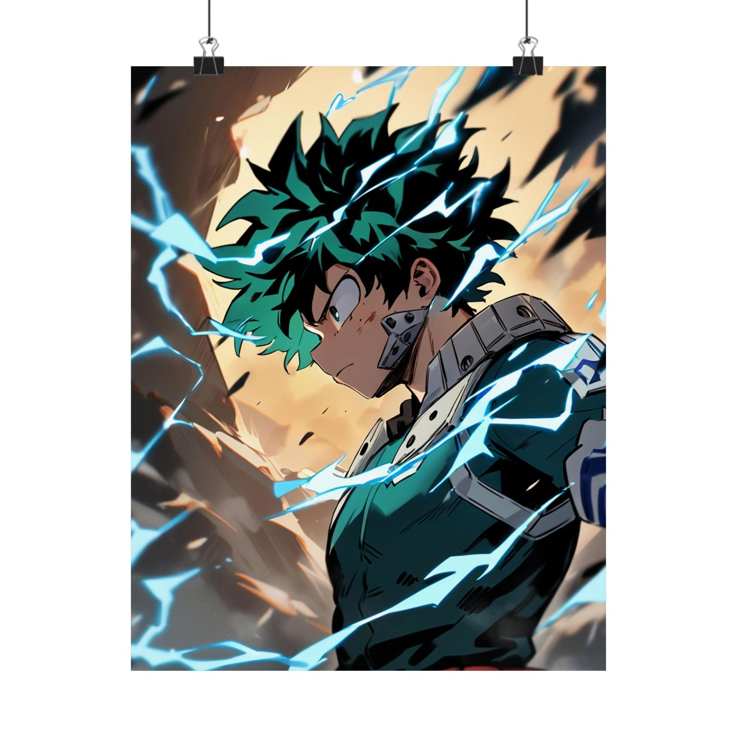 Izuku Midoriya 001 Vertical Posters