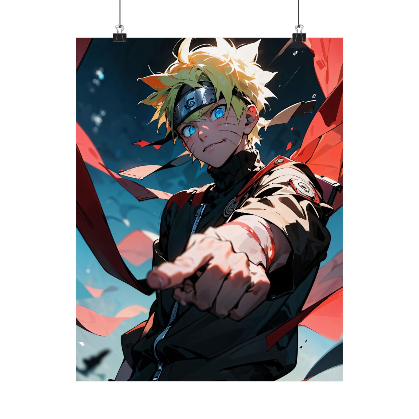 Naruto 007 Matte Vertical Posters