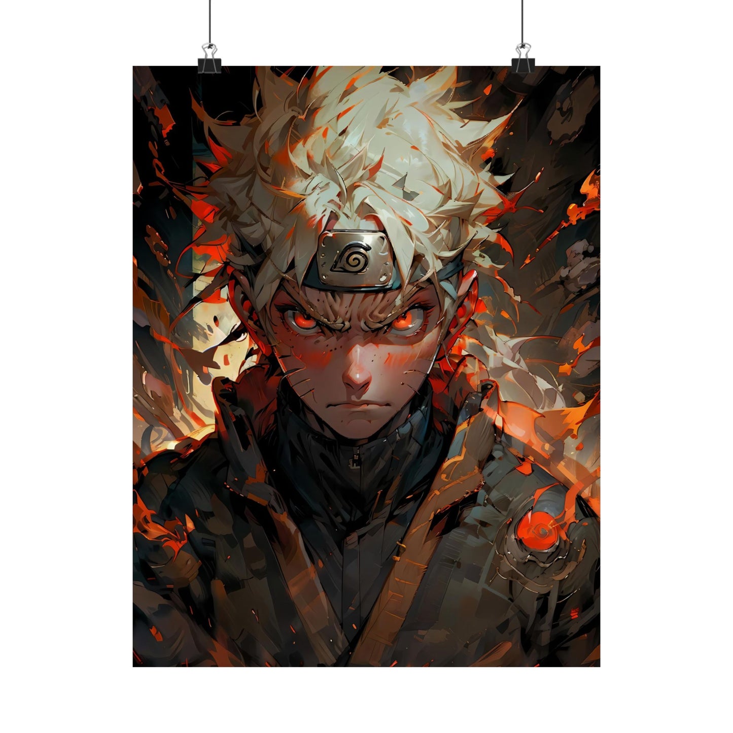 Naruto 001 Matte Vertical Posters