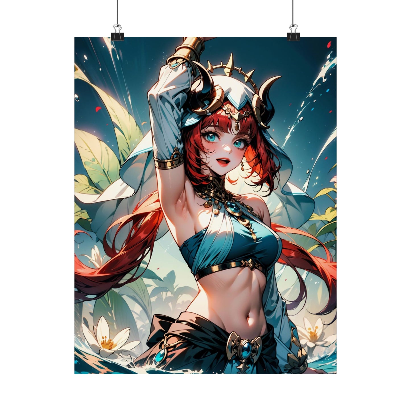 Nilou 003 Vertical Posters