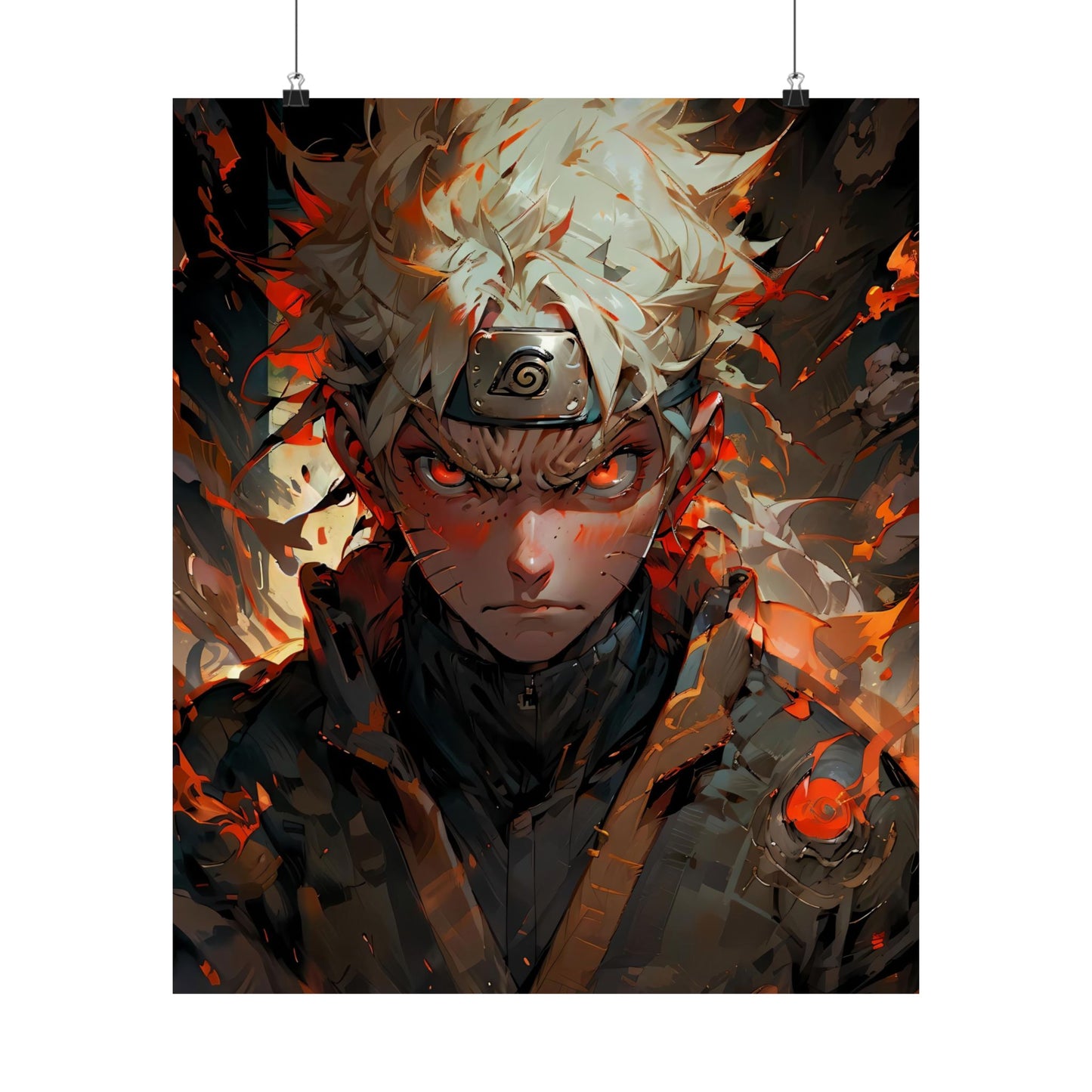 Naruto 001 Matte Vertical Posters