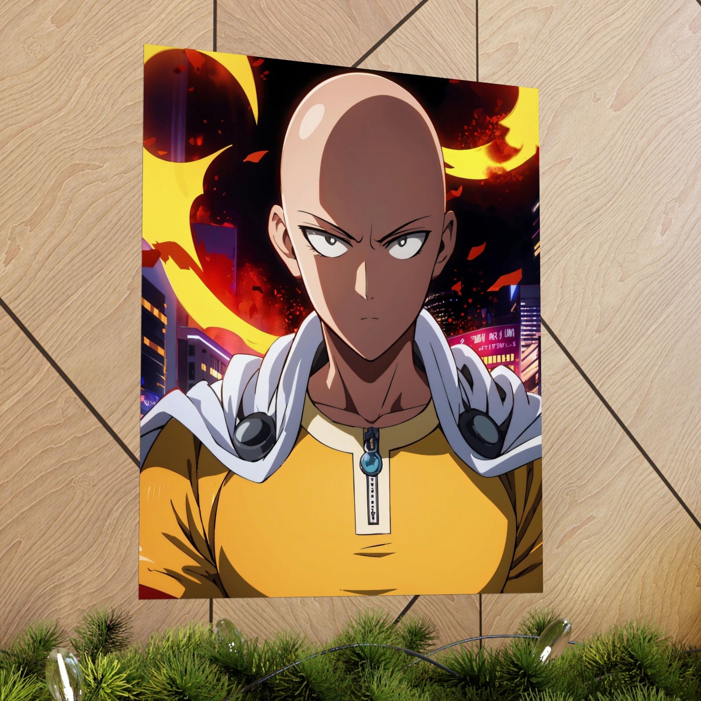 Saitama 005 Matte Vertical Posters