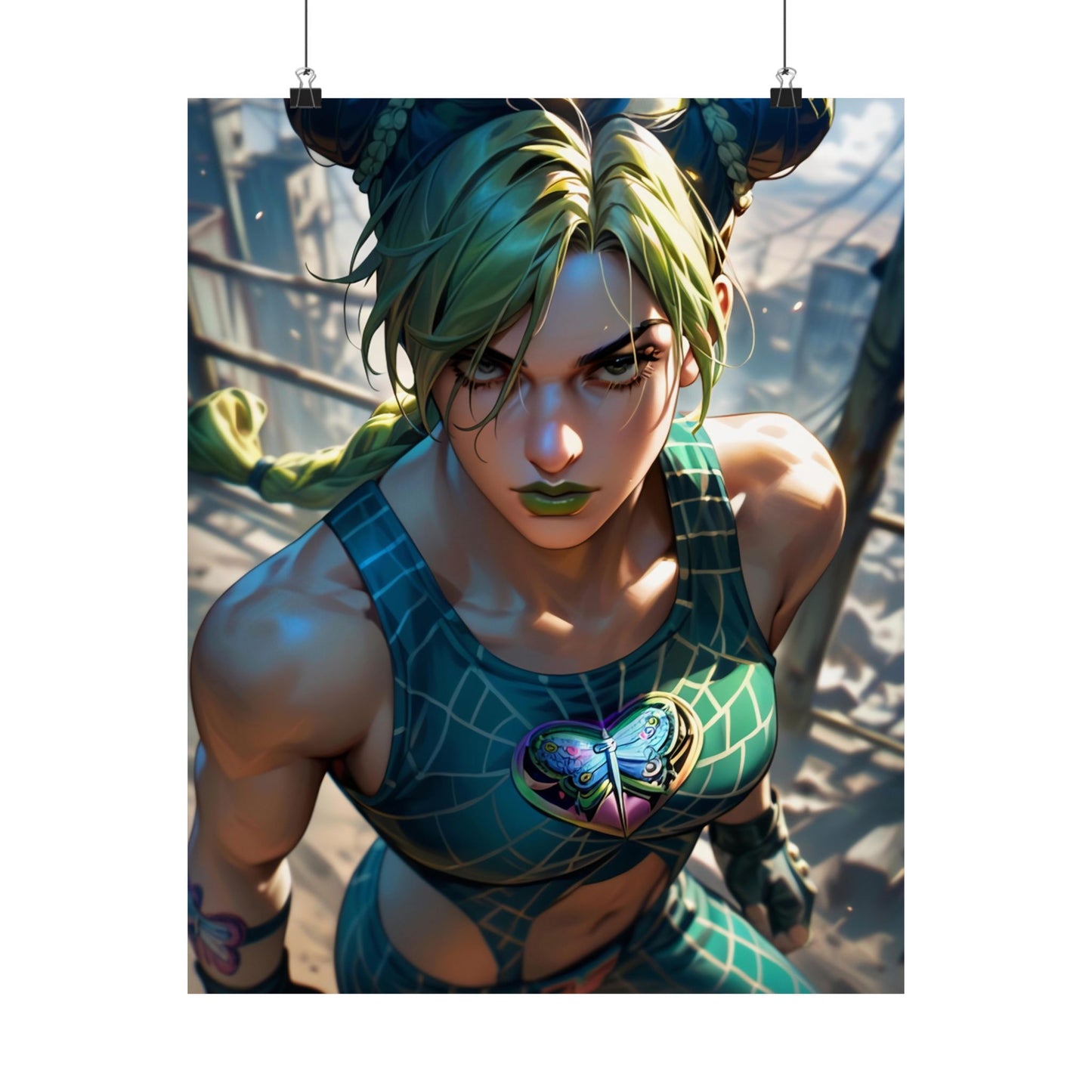 Jolyne Kujo 001 Vertical Posters