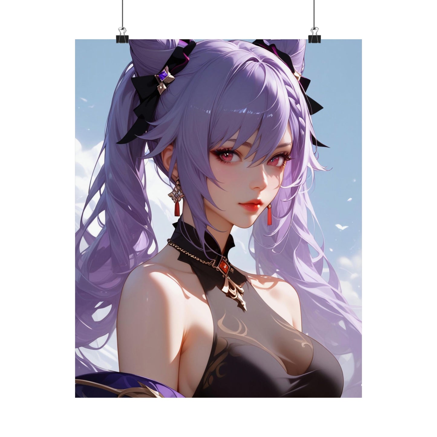 Keqing 005 Vertical Posters