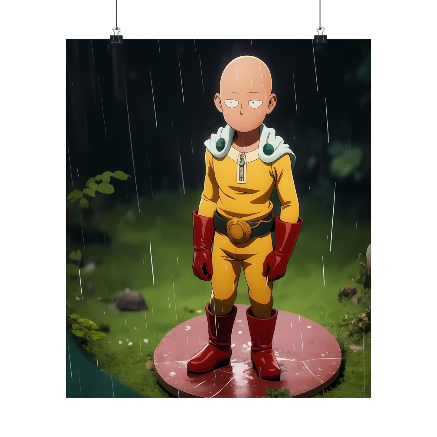 Saitama 002 Matte Vertical Posters