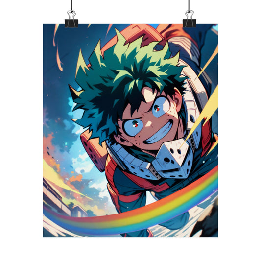 Izuku Midoriya 003 Vertical Posters
