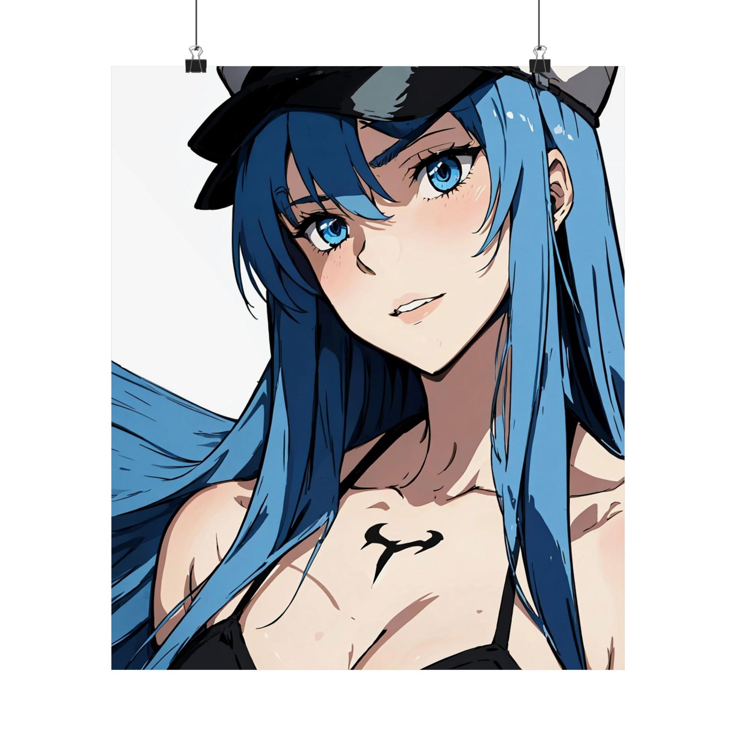 Esdeath 001 Matte Vertical Posters