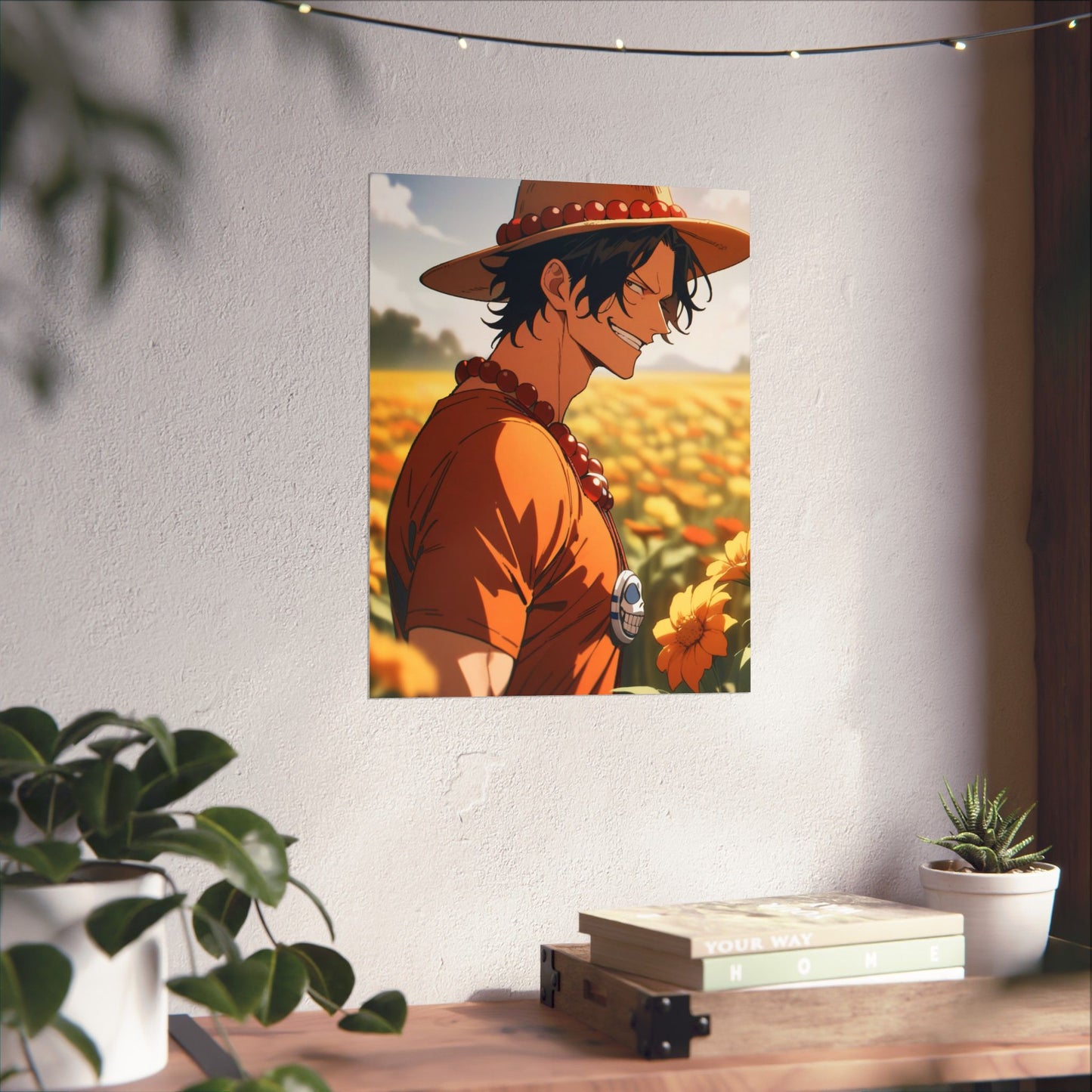 Portgas D. Ace 001 Vertical Posters