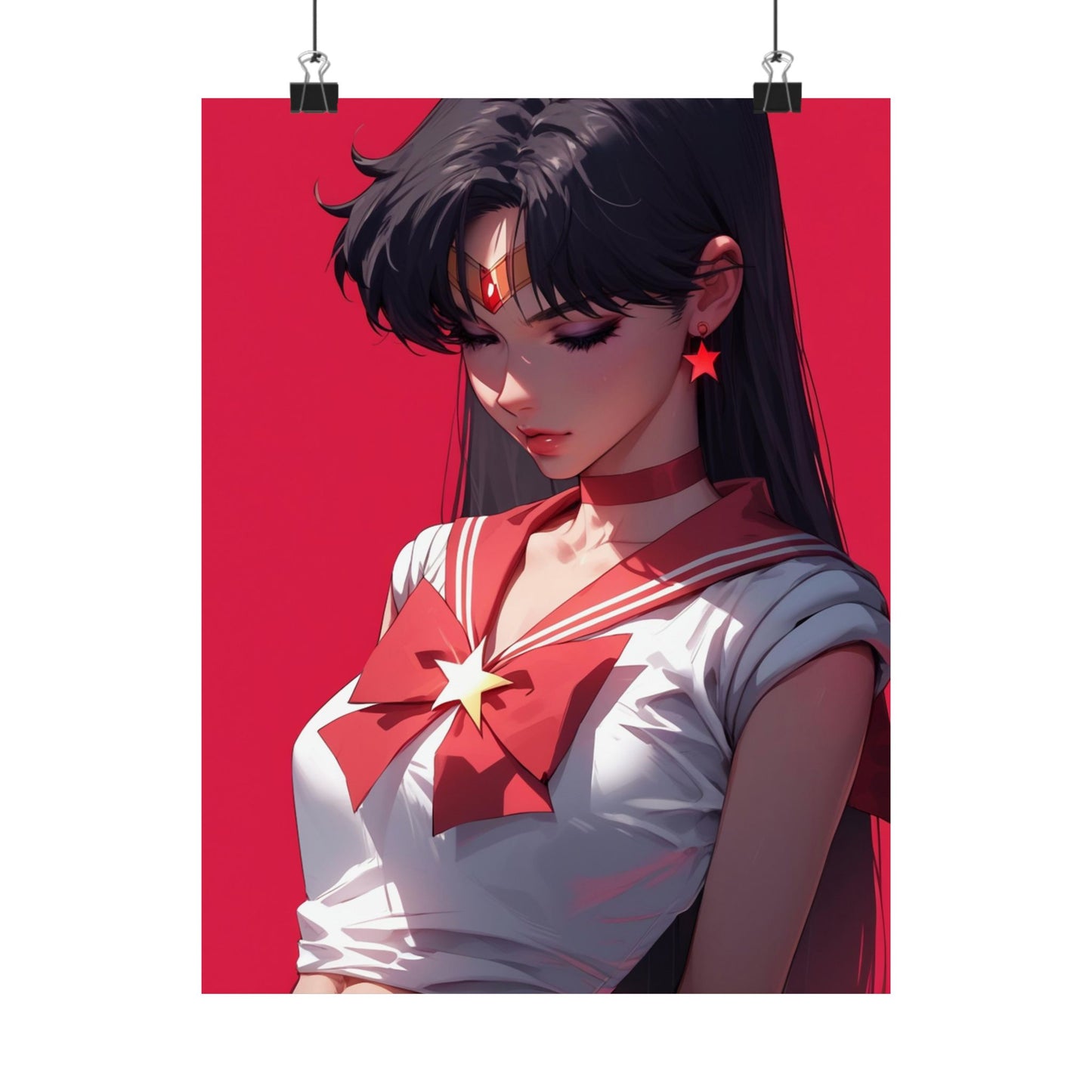 Sailor Mars 004 Vertical Posters
