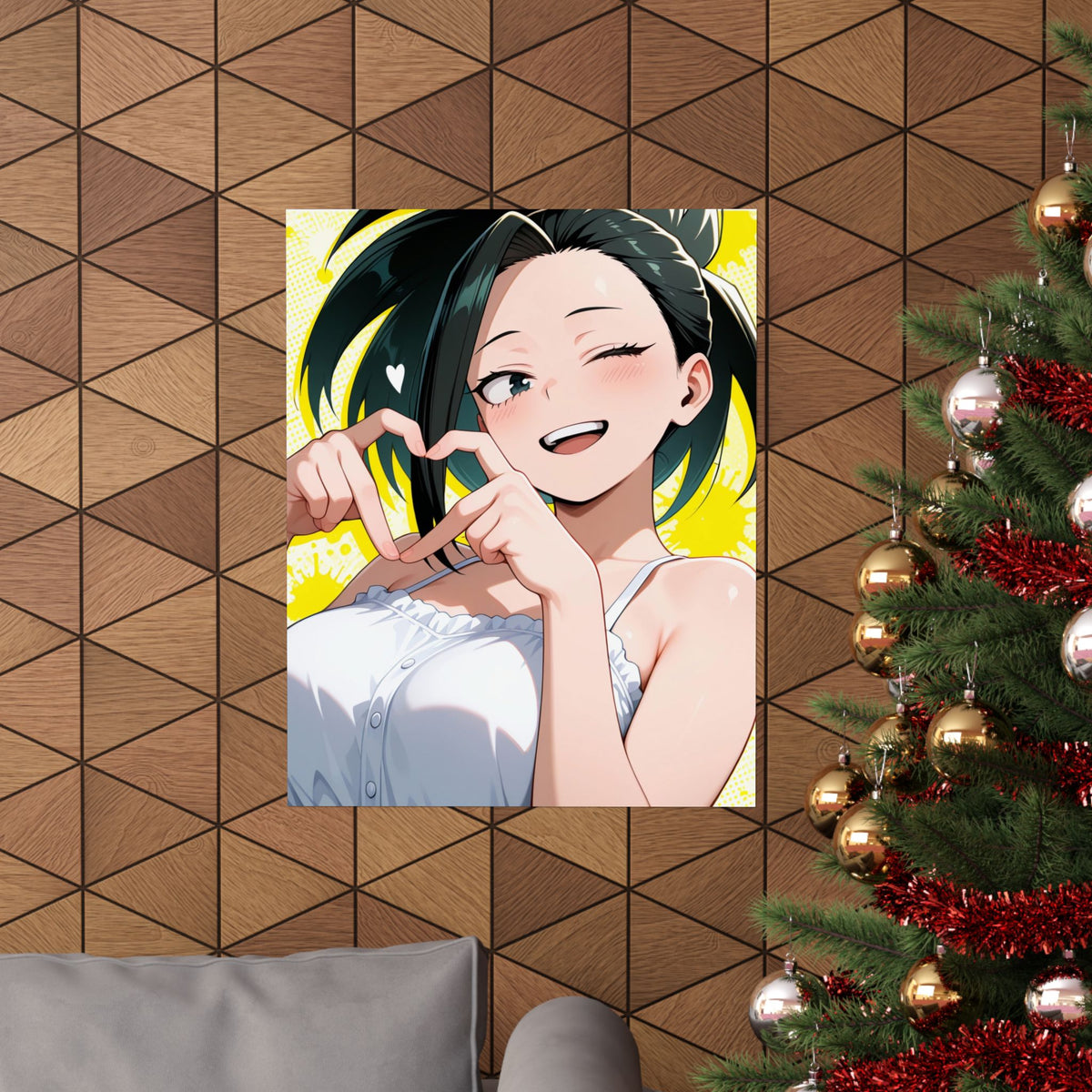 Yaoyorozu Momo 004 Vertical Posters