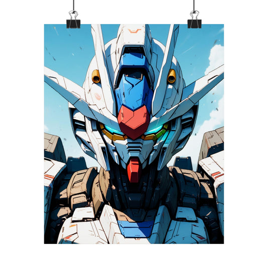 Gundam 002 Vertical Posters