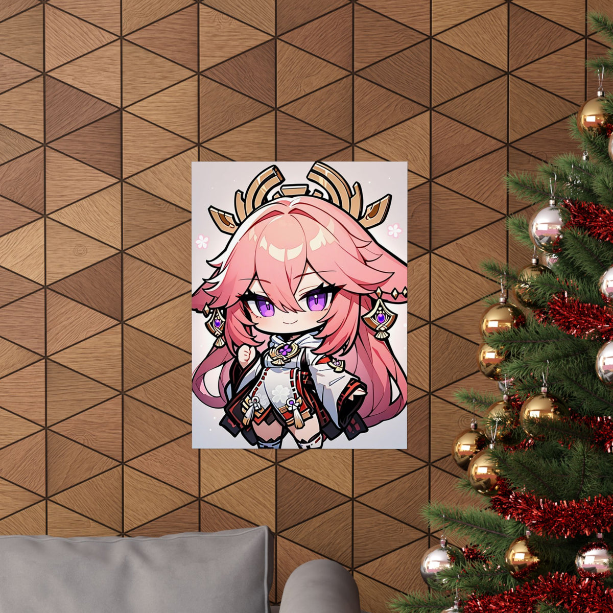 Yae Miko 005 Vertical Posters